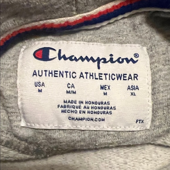 ❤️ 4/$10 Champion Heather Gray Pullover Hoodie - Picture 2 of 5